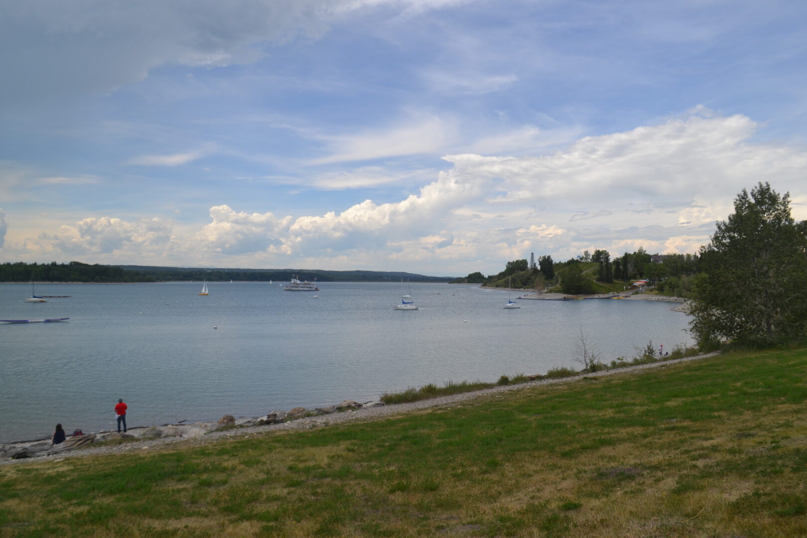 dog walks in canada - ab calgary glenmore reservoir