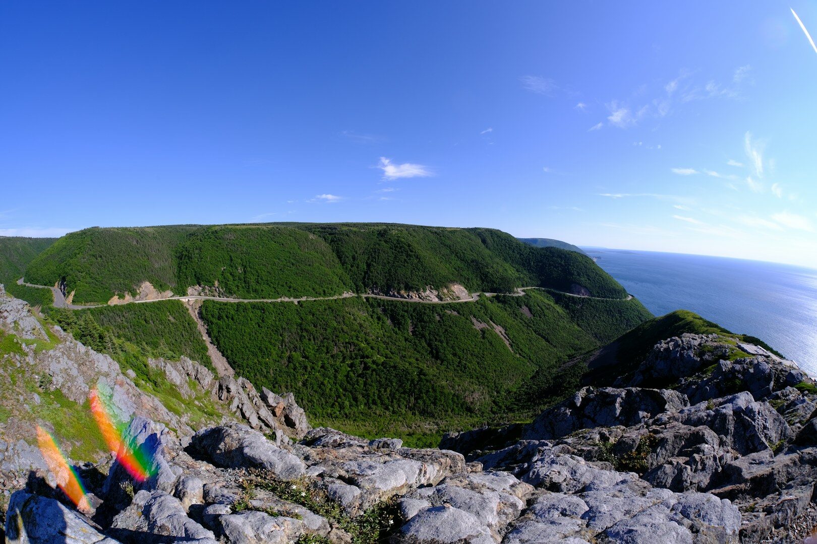 dog walks in canada - ns cape breton highlands national park