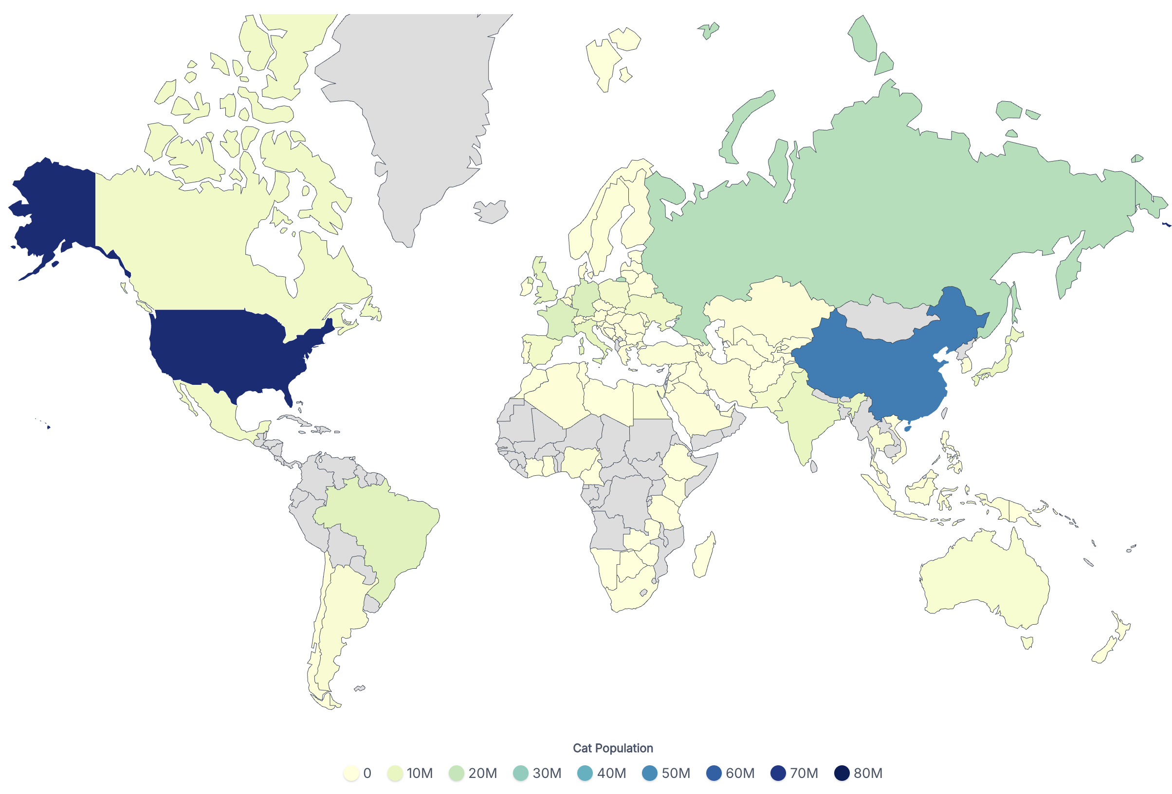 world population review - 2026 cat population